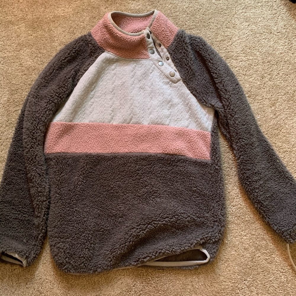 super soft pink sweater